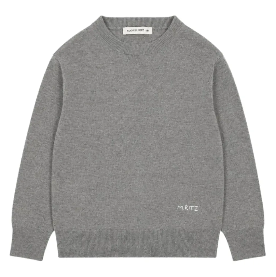 Sweter z okrągłym dekoltem
