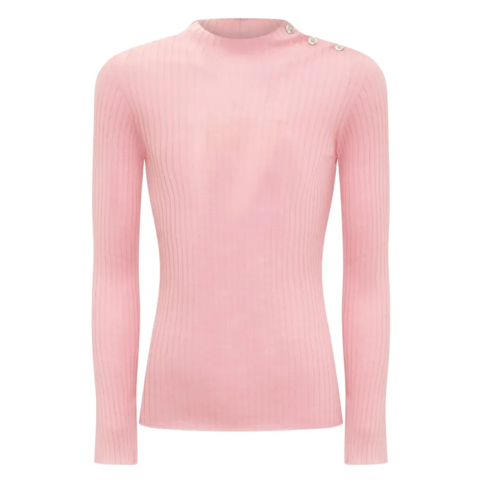 Sweter z okrągłym dekoltem