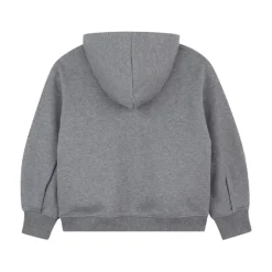 Szara Bluza Elegancki Styl