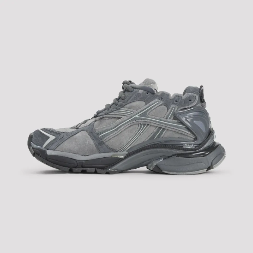 Szare Sneakersy AW25 Styl Miejski