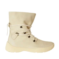 Sznurowane buty trekkingowe z otulaczami na kostki