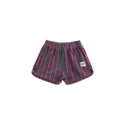 Szorty z Paskami z Tkaniny Frotte