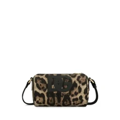 Torba Crossbody z Nylonu w Leo-print