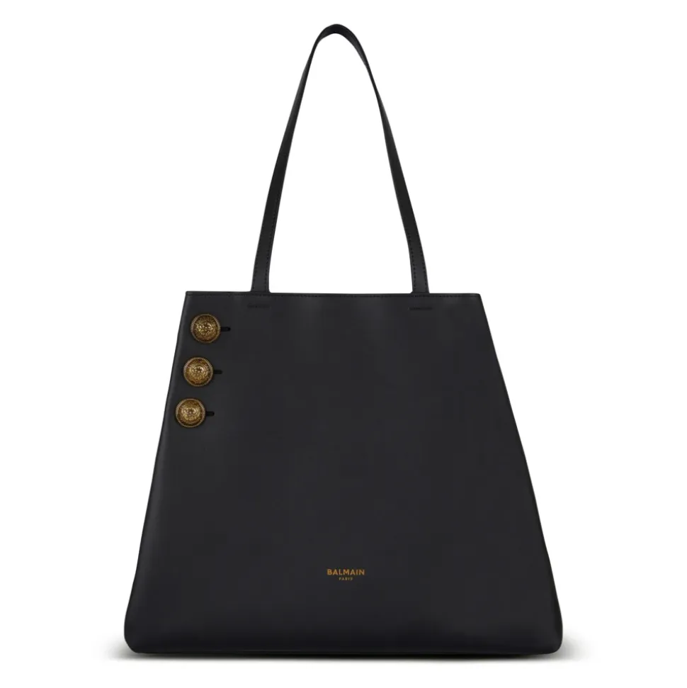 Torba Emblème Leather Tote Bag