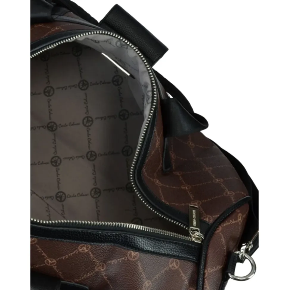 Torba typu weekender z nadrukiem logo