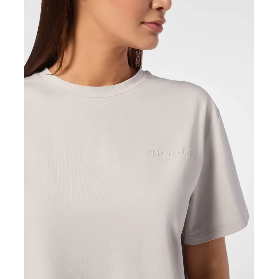 T-Shirt Okrągły Dekolt