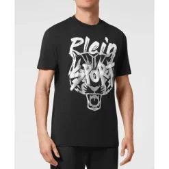 T-shirt Okrągły Dekolt Stencil Tiger Street Fighter