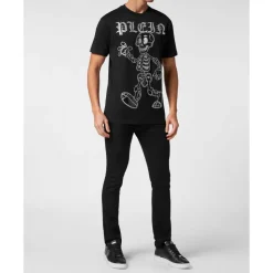 T-Shirt Round Neck Skeleton