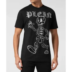 T-Shirt Round Neck Skeleton