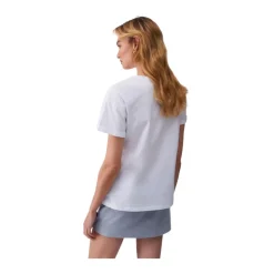 T-Shirt z detalem z haftem