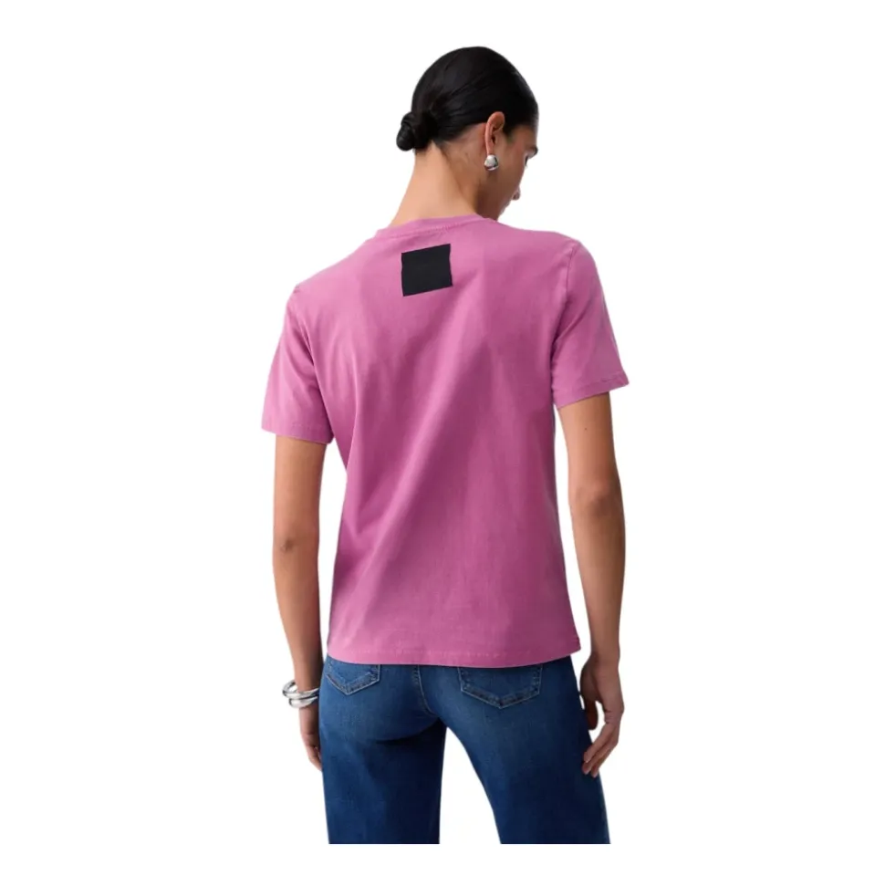 T-shirt z drogocennymi kamieniami