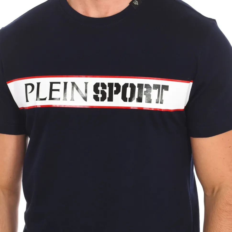 T-shirt z krótkim rękawem i nadrukiem marki