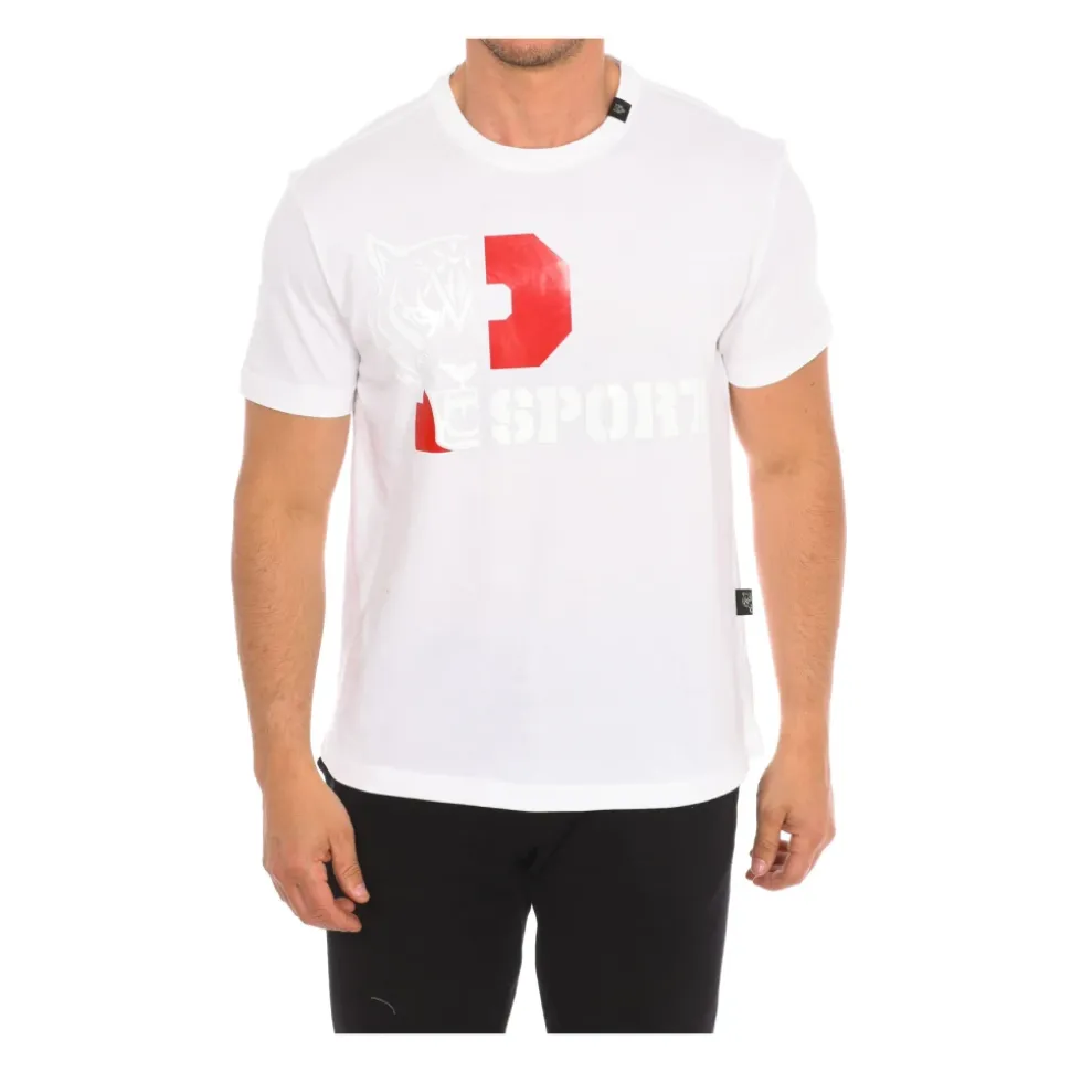 T-shirt z krótkim rękawem z nadrukiem marki