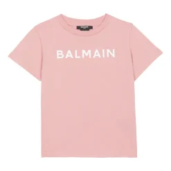 T-shirt z logo flock
