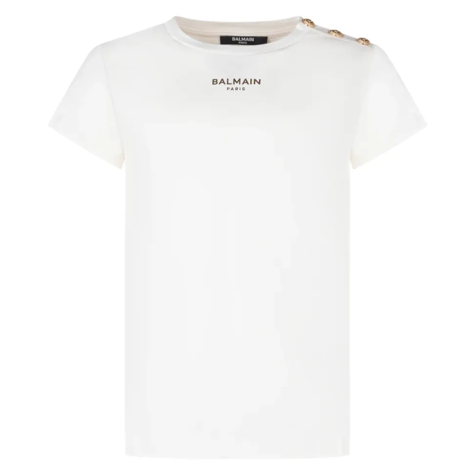 T-shirt z nadrukiem logo