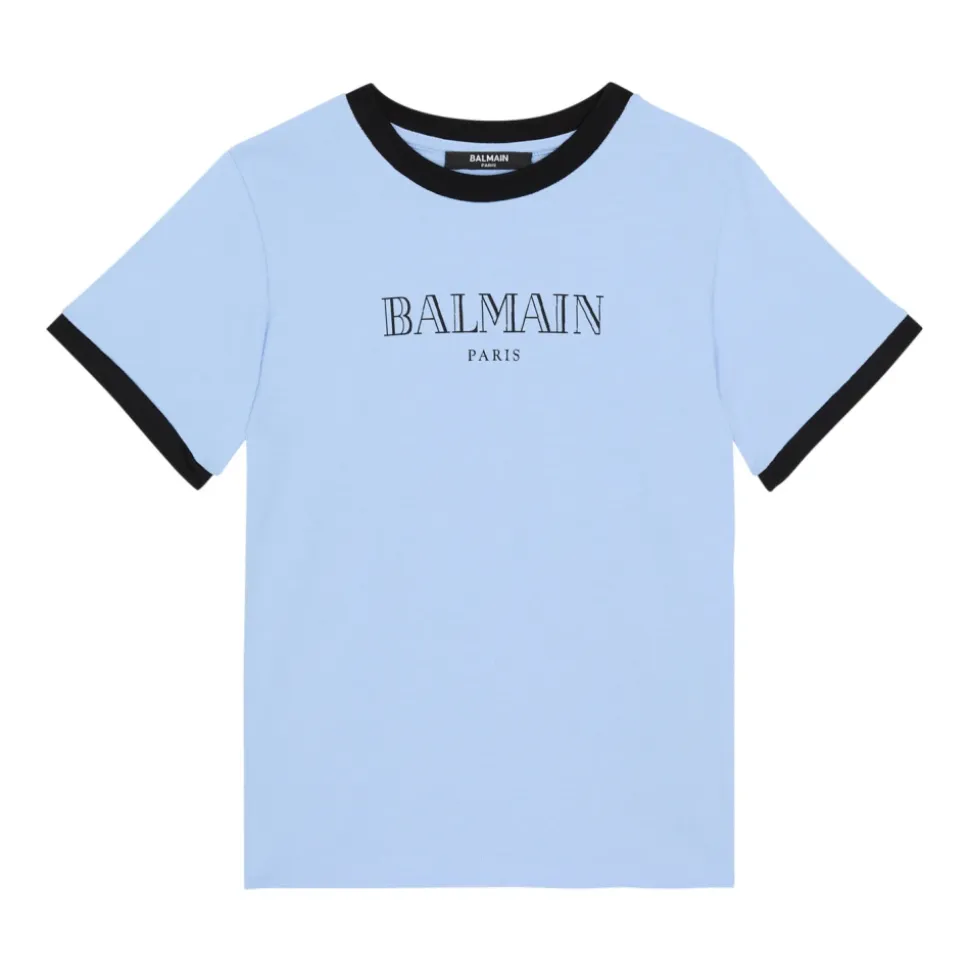 T-shirt z nadrukiem logo Paris
