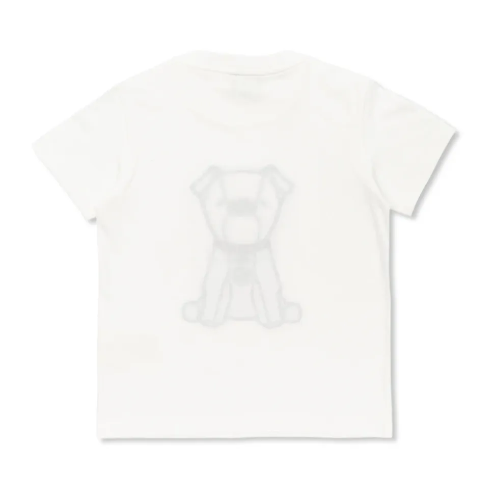 T-shirt z naszywką