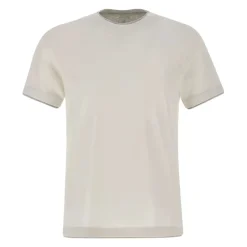 T-shirt z okrągłym dekoltem