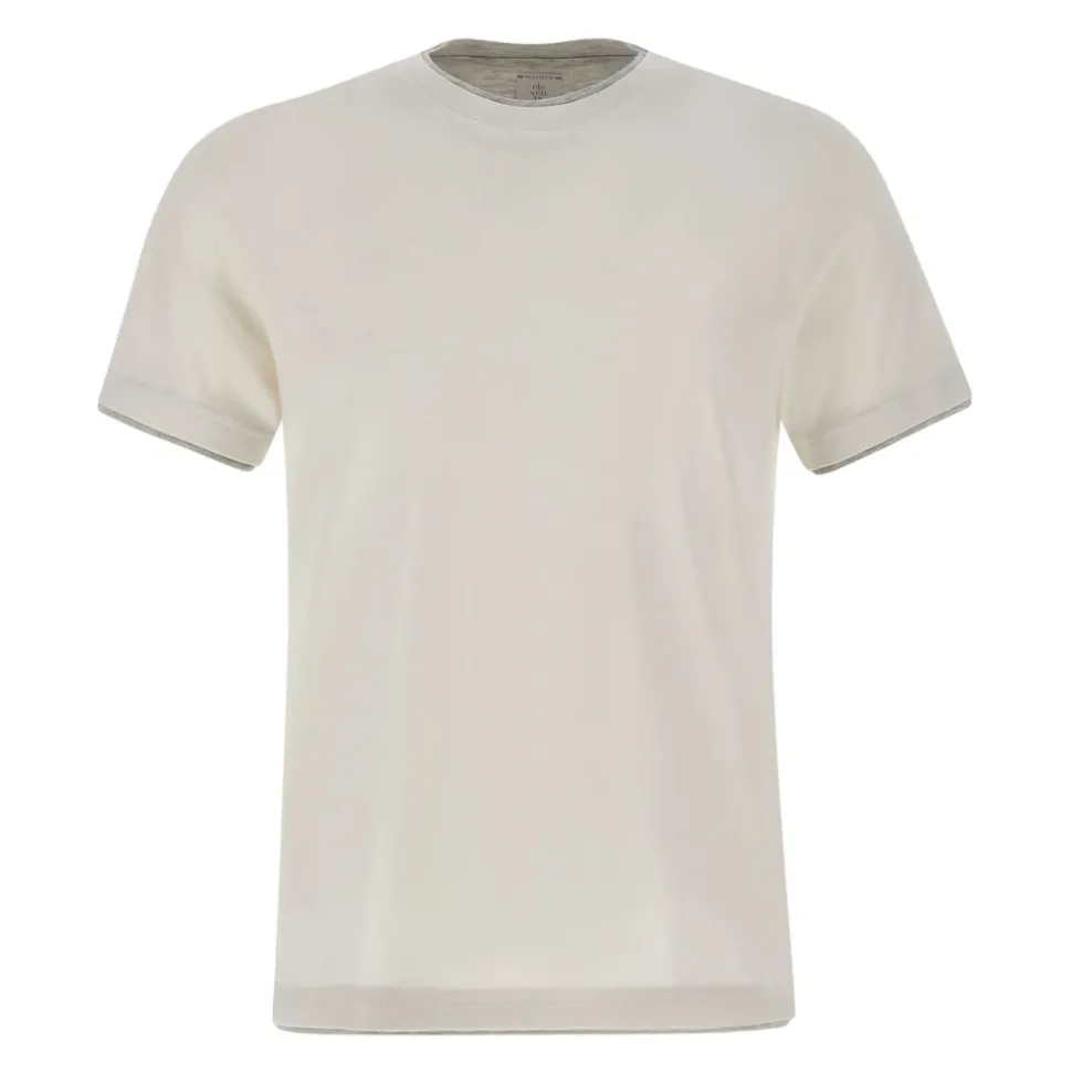 T-shirt z okrągłym dekoltem