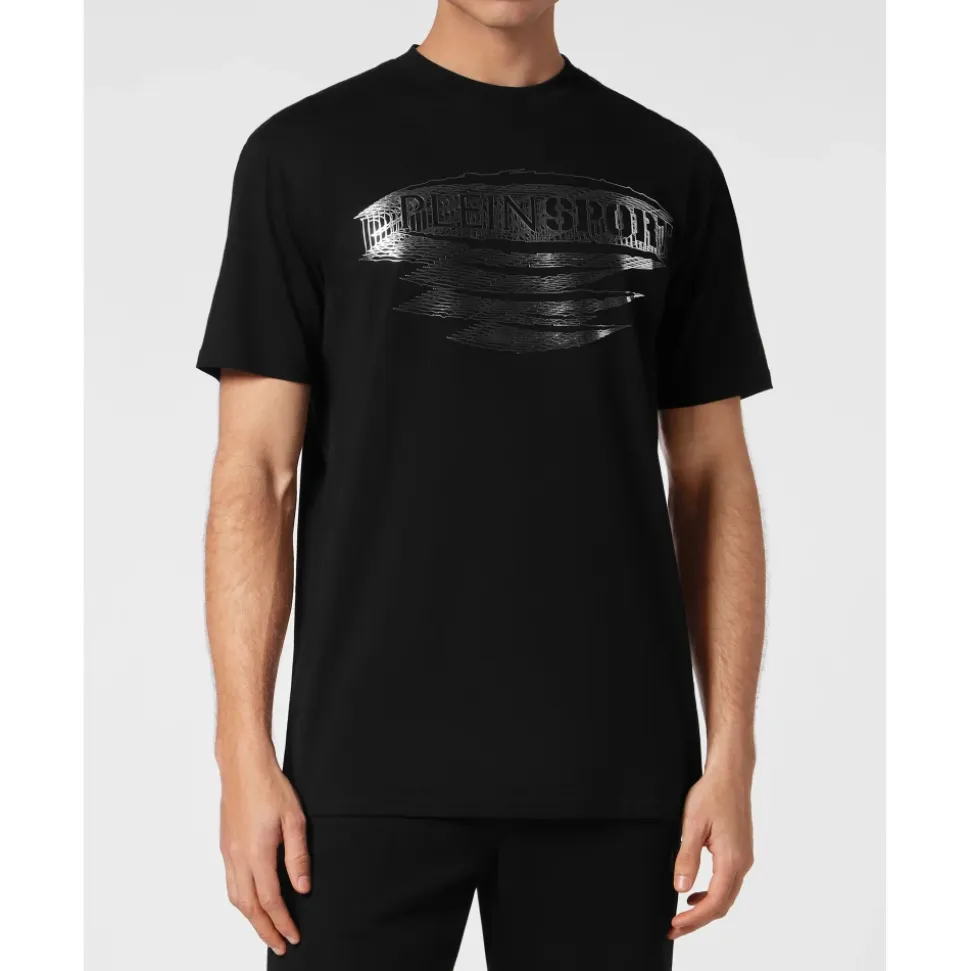T-shirt z Okrągłym Dekoltem