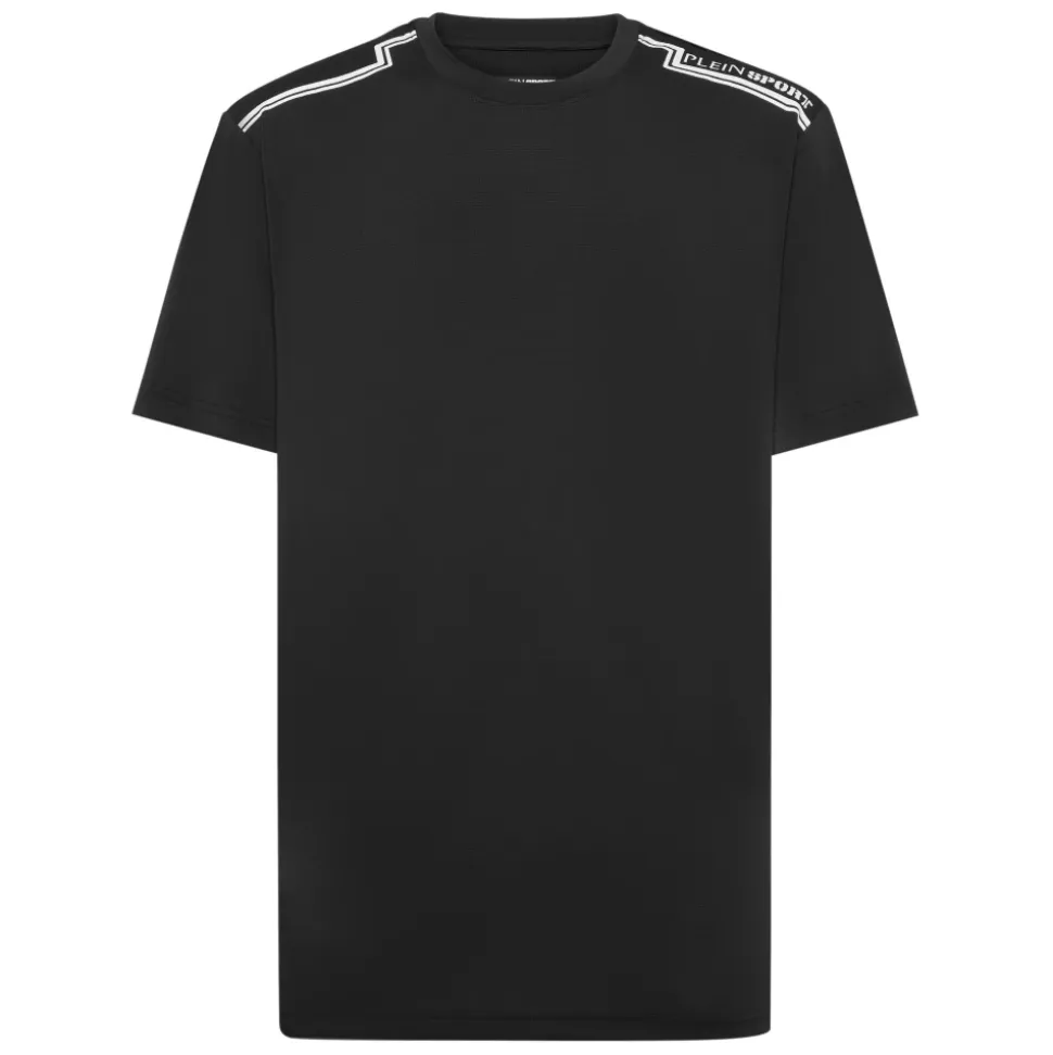 T-Shirt z Okrągłym Dekoltem