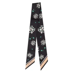 Tubular Silk Bandeau Scarf