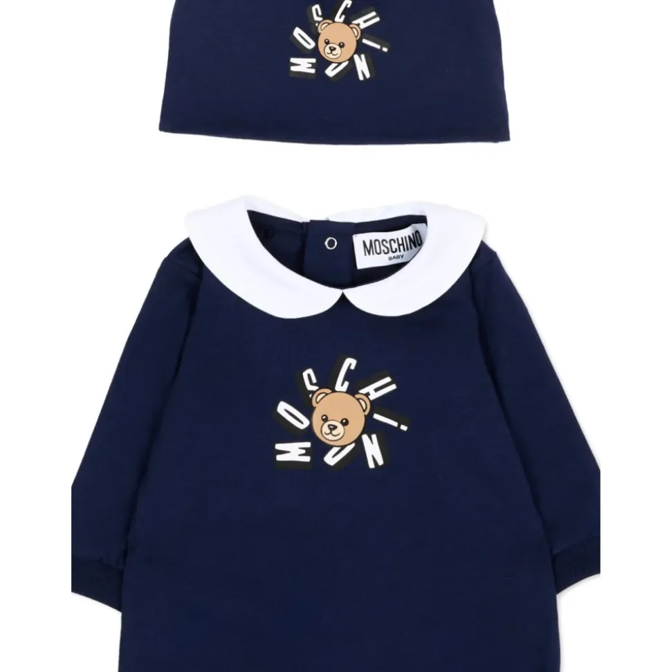 Tutina con cappello logati