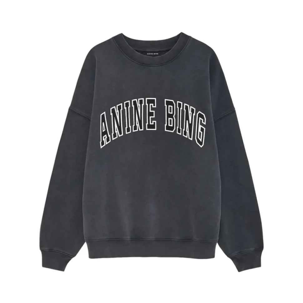 Washed Crew Neck Sweatshirt