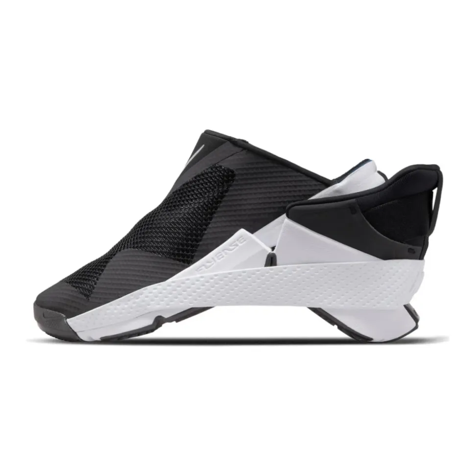 Wygodne FlyEase Czarne/Białe Sneakersy