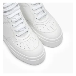Wysokie Skórzane Sneakersy