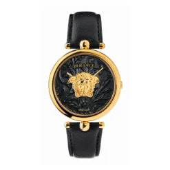 Zegarek damski Palazzo Empire 39 mm Meduza na tarczy Pasek skórzany VECO01420
