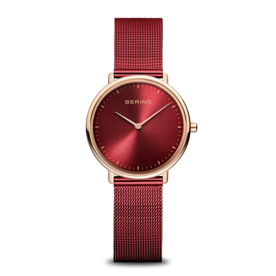 Zegarek Damski Ultra Slim 29 mm Bransoleta Siatkowa 15729-363