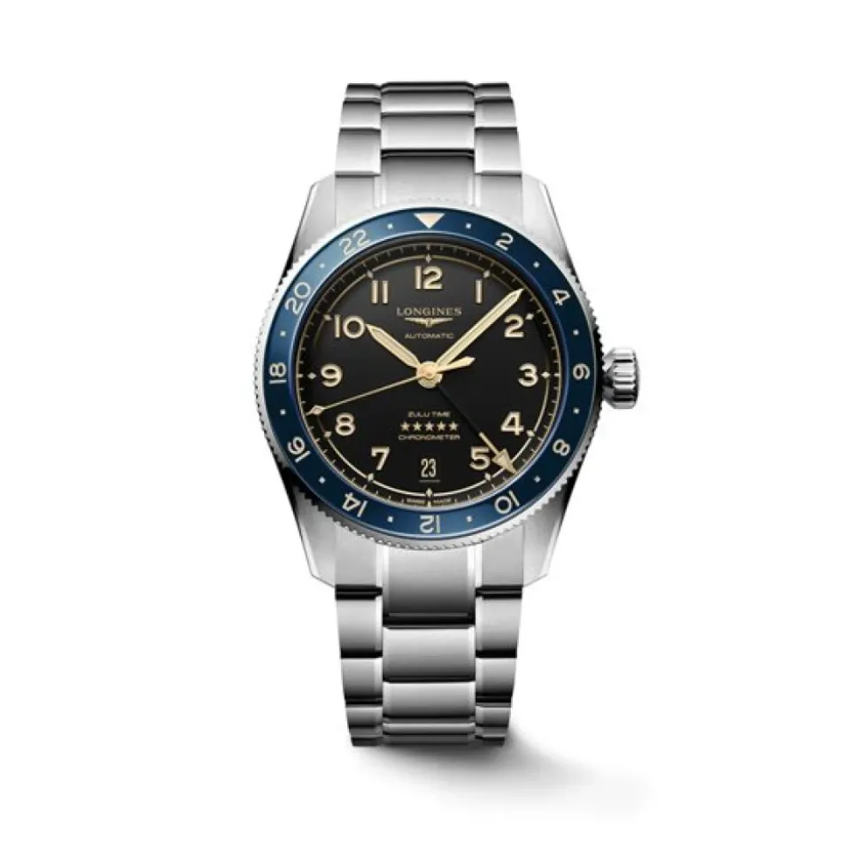 Zegarek Longines Męski Spirit Zulu Time ze stali L38024606