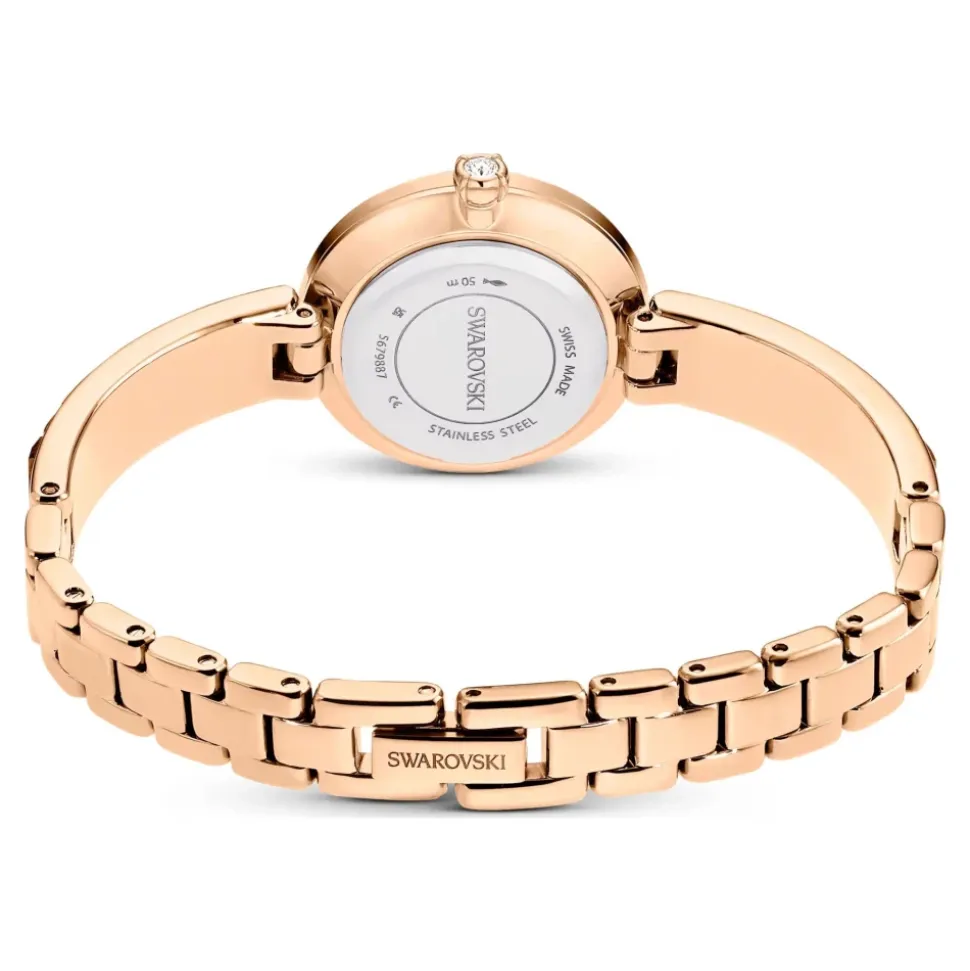 Zegarek Unisex Matrix Bransoletka 25 mm Różowe złoto & Szary 5679887