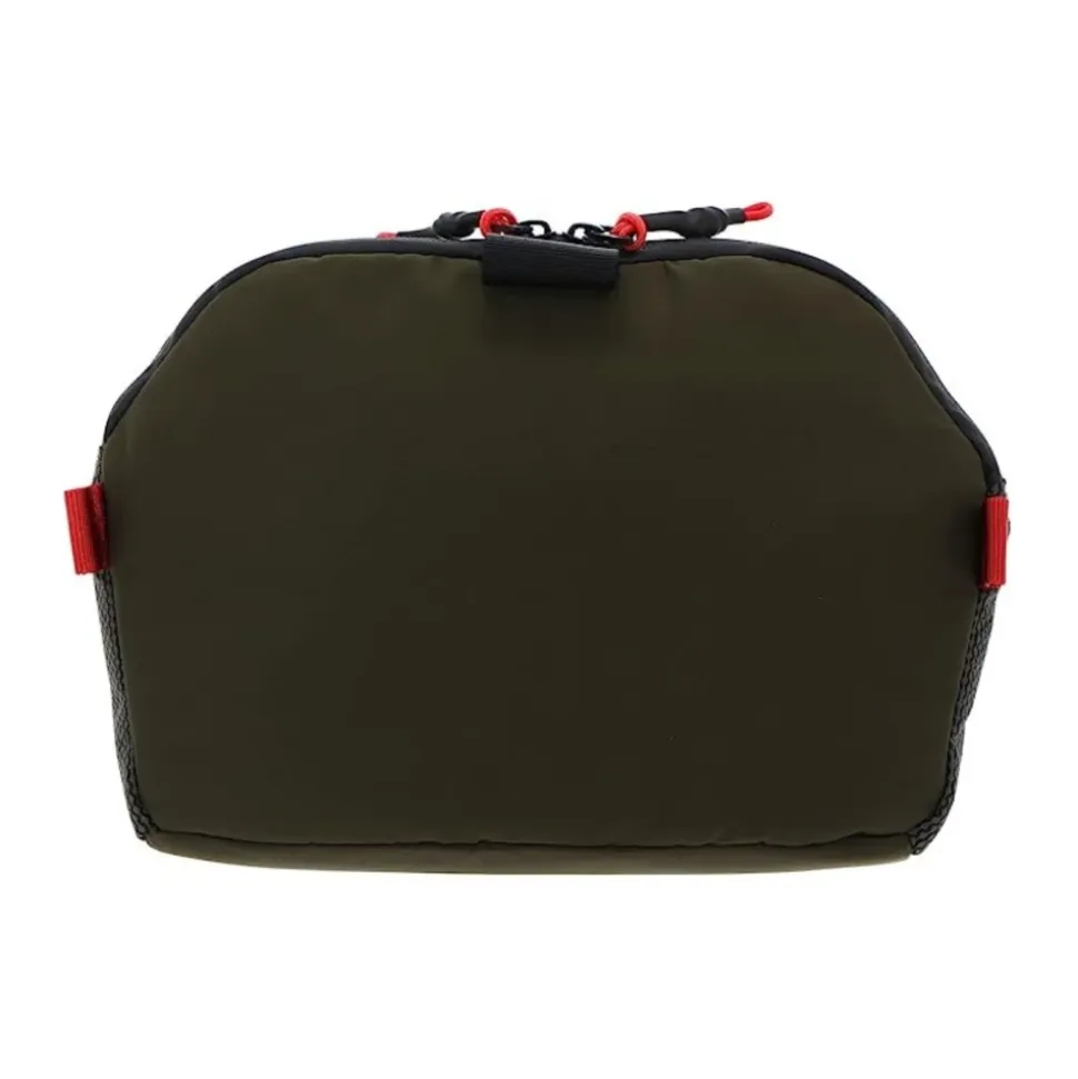 Zielona Skórzana Kosmetyczka Podróżna Unisex