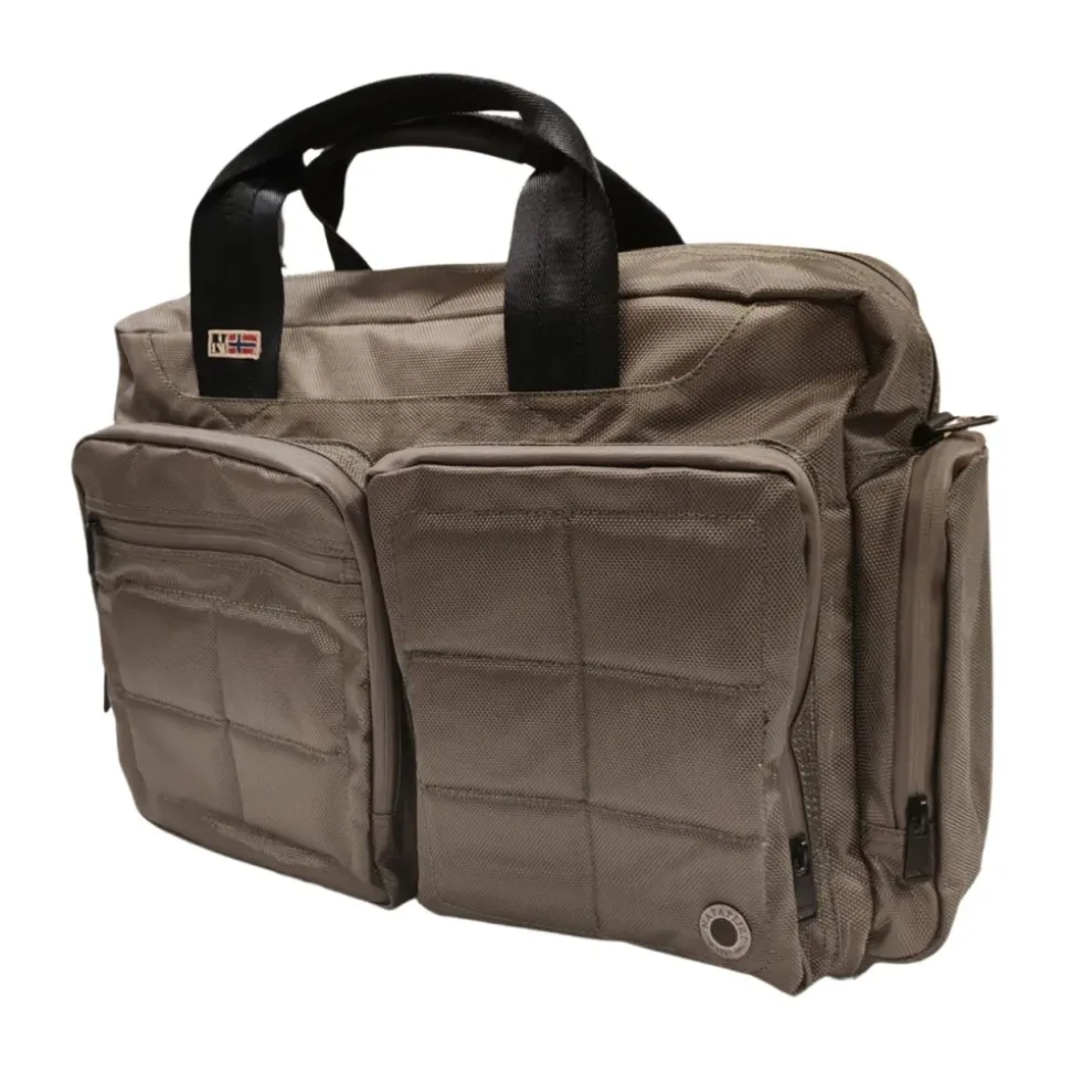 Zielona torba na laptopa unisex