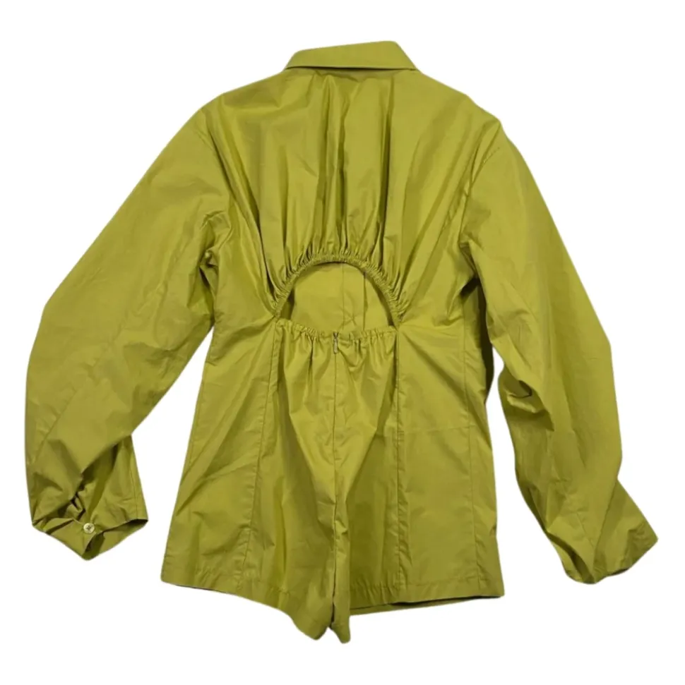 Zielony Dziecięcy Kombinezon z Otwartym Tyłem