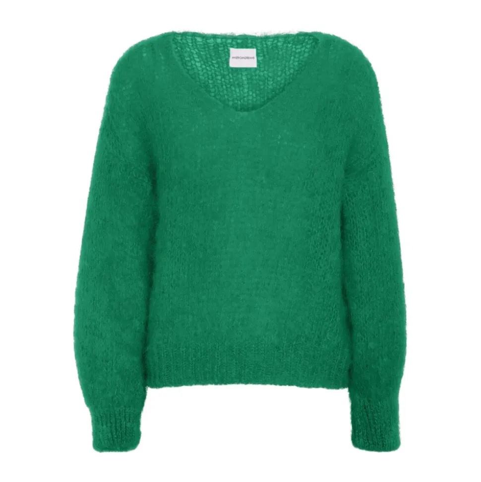 Zielony Sweter z Moheru